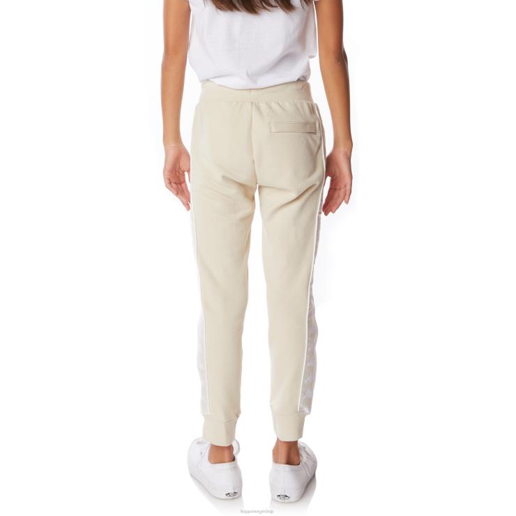 Kappa barn barn 222 banda alanz 2 joggebukser beige VBD6F573