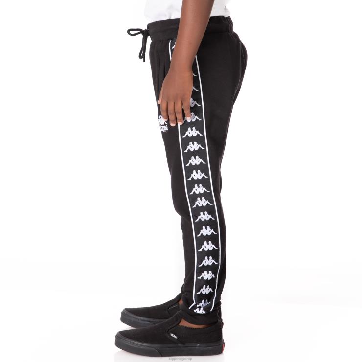 Kappa barn barn 222 banda alanz 2 joggebukser svart VBD6F575