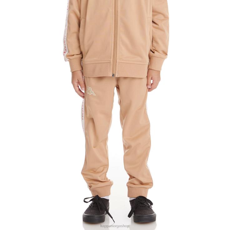 Kappa barn barnelogotape alic 2 joggebukse beige VBD6F478