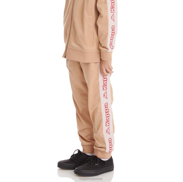 Kappa barn barnelogotape alic 2 joggebukse beige VBD6F478
