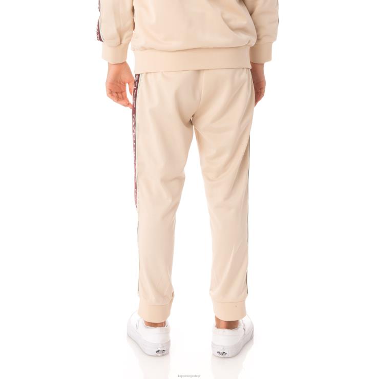 Kappa barn barnelogotape alic 2 joggebukse beige VBD6F493