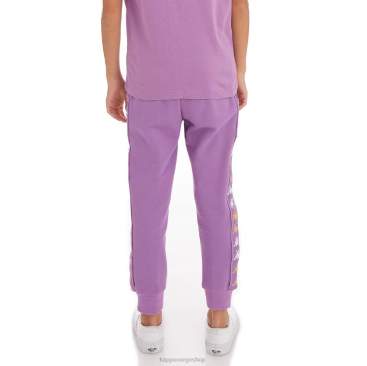 Kappa barn kids 222 banda alanzin joggebukse fiolett lavendel VBD6F592