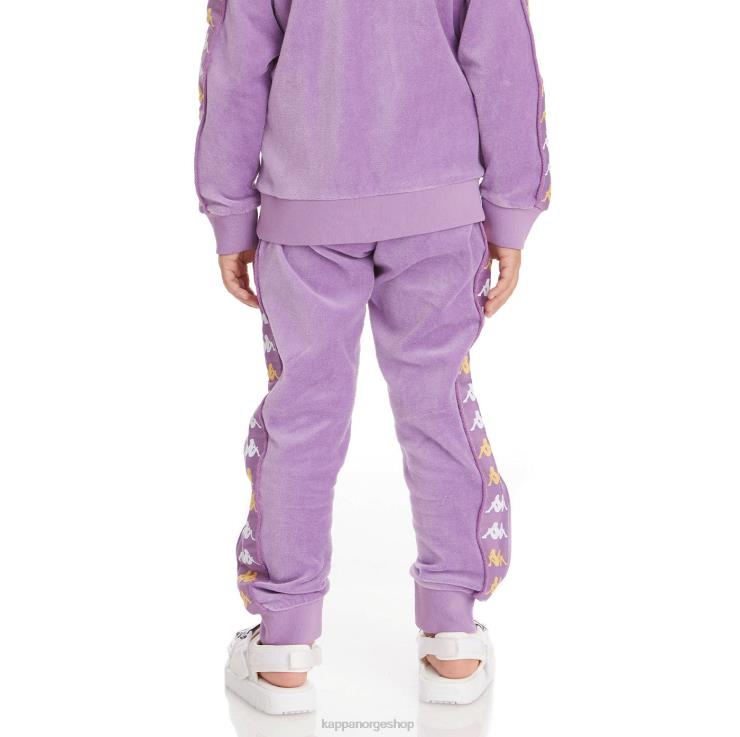 Kappa barn kids 222 banda lorence joggebukse fiolett lavendel VBD6F480