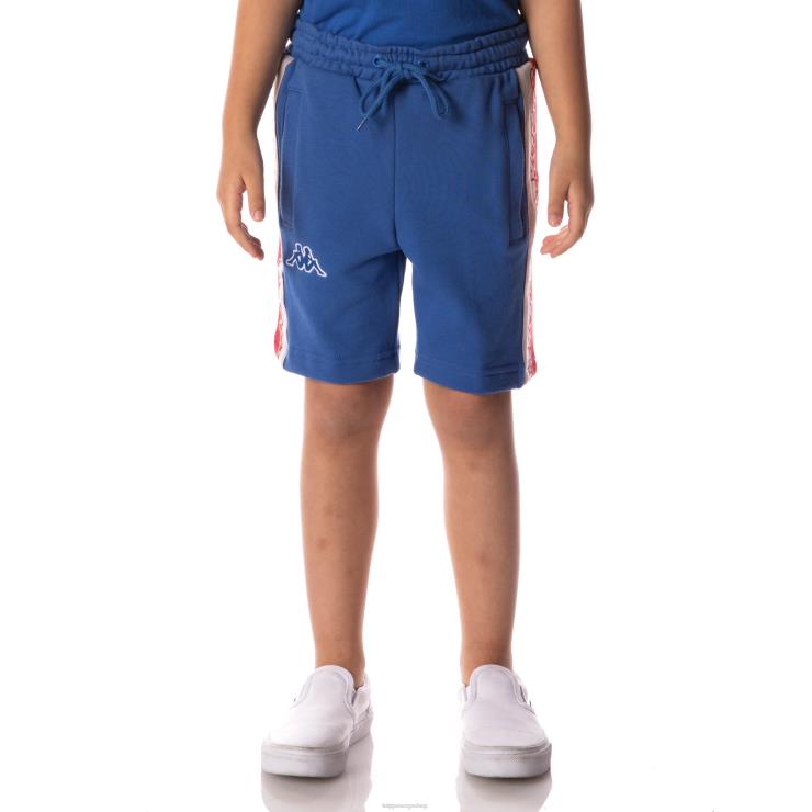 Kappa barn logo tape dasved shorts blå VBD6F628
