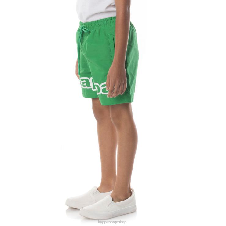 Kappa barn logo tape dolm shorts grønn VBD6F623