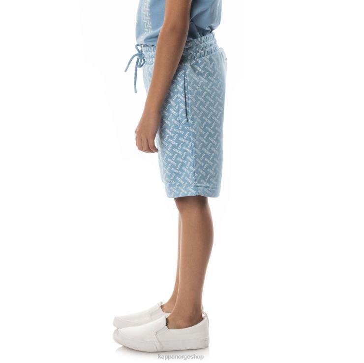 Kappa barn autentiske plimmo-shorts for barn lyseblå sand VBD6F795