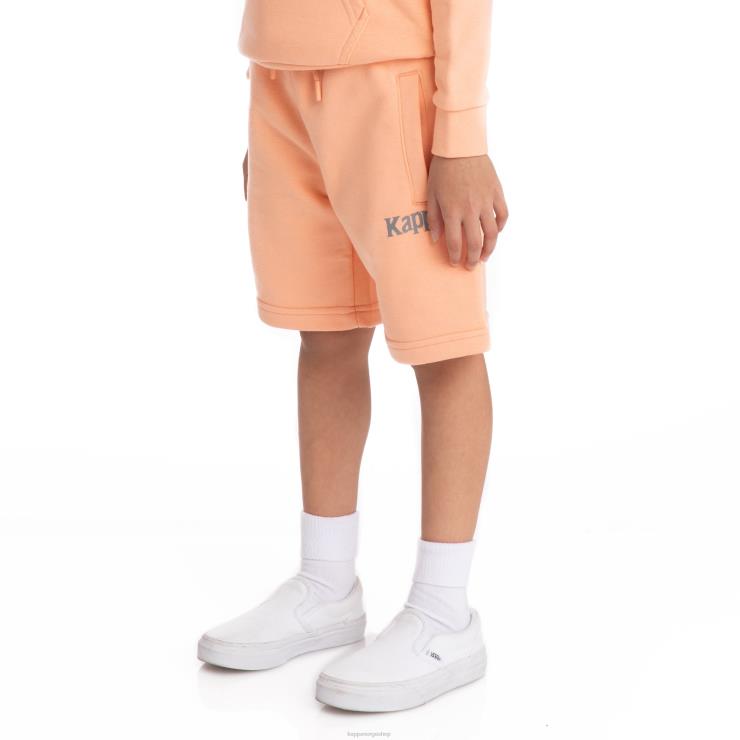 Kappa barn autentiske sangone-shorts for barn fersken VBD6F810