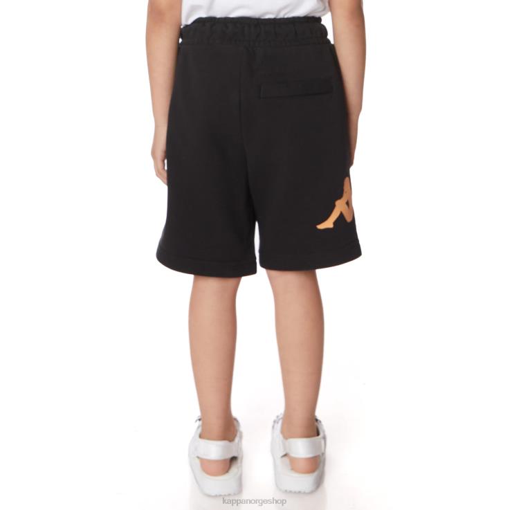 Kappa barn autentiske sangone-shorts for barn kulsvart VBD6F787