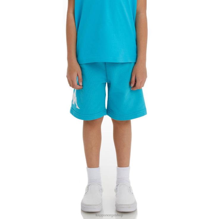 Kappa barn autentiske sangone-shorts for barn mørk aqua VBD6F809