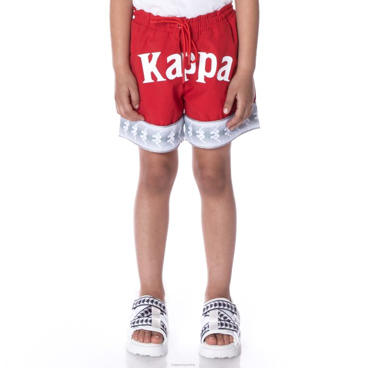 Kappa barn badeshorts for barn 222 banda calband rød VBD6F788