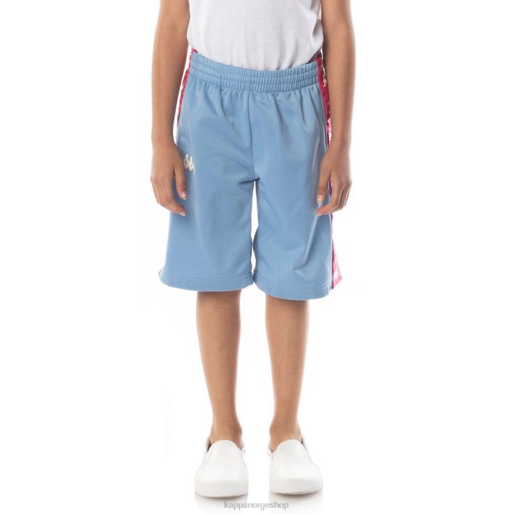 Kappa barn kids 222 banda treadwellz shorts lyseblå rosa VBD6F806