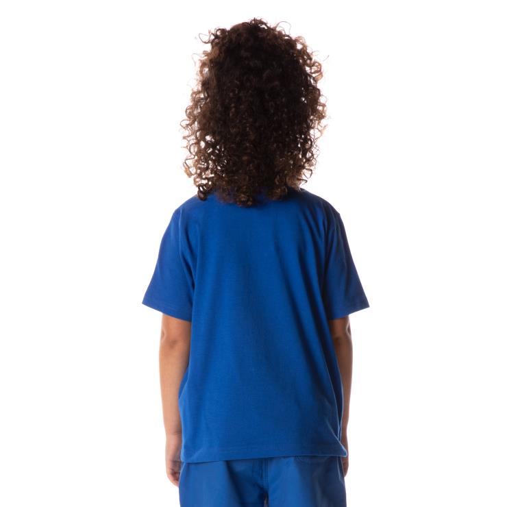 Kappa barn bant t-skjorte med logotape for barn blå VBD6F710