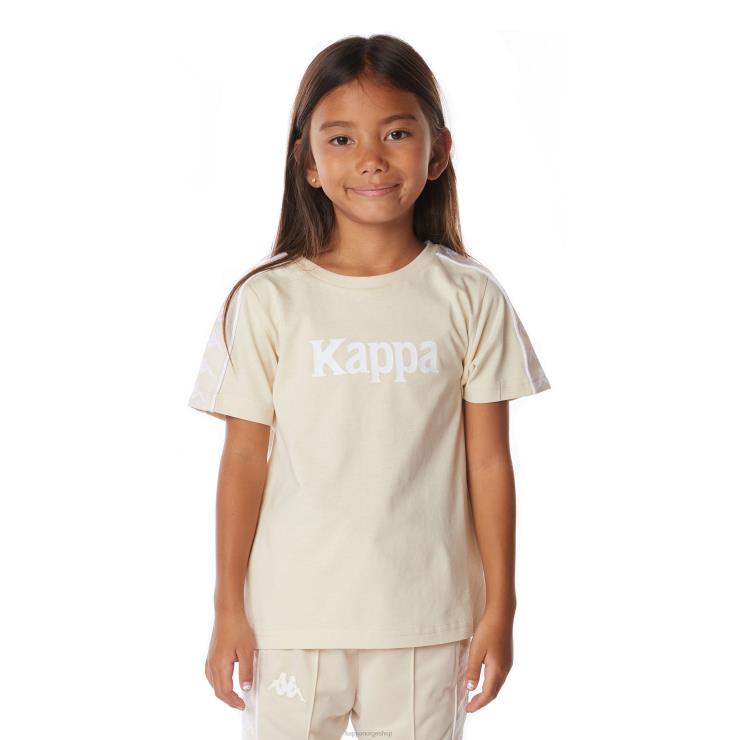 Kappa barn barn 222 banda torio t-skjorte beige VBD6F670