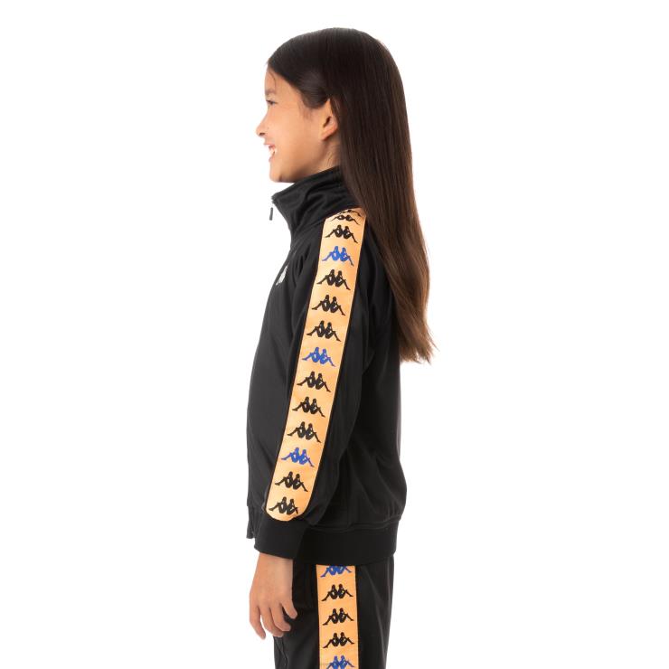 Kappa barn kids 222 banda dullo treningsjakke svart VBD6F445