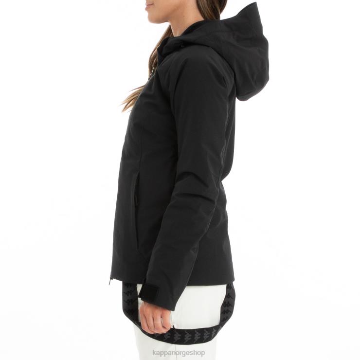 Kappa kvinner 6cento 610 skijakke svart VBD6F372