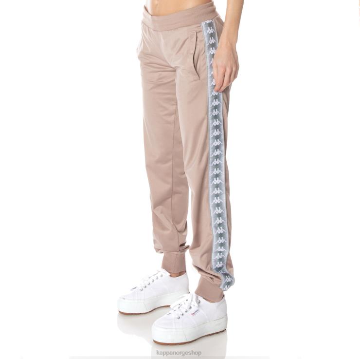 Kappa kvinner 222 banda gastoria joggebukser beige VBD6F369