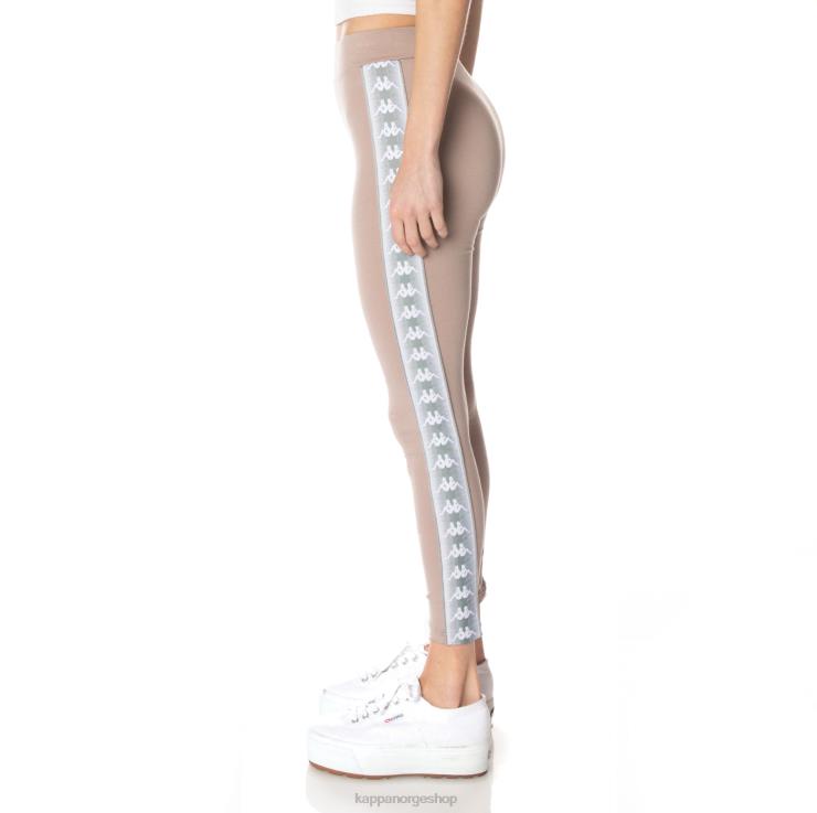 Kappa kvinner 22 banda garpie leggings beige VBD6F395