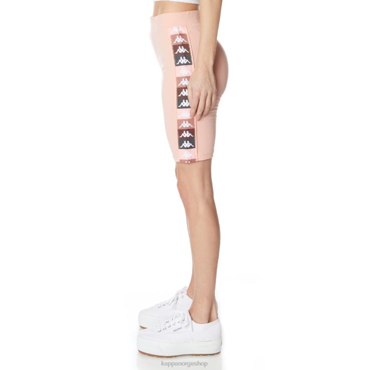 Kappa kvinner 222 banda mia sykkelshorts rosa VBD6F388