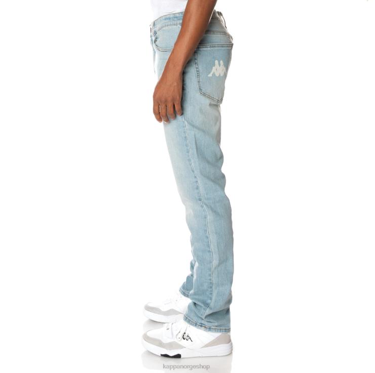 Kappa menn autentisk blå jeans lett vask VBD6F279