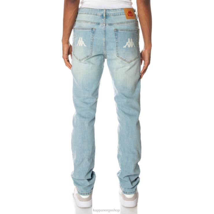 Kappa menn autentisk blå jeans lett vask VBD6F279