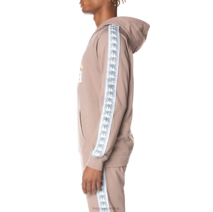 Kappa menn 222 banda soltium hettegenser beige VBD6F42