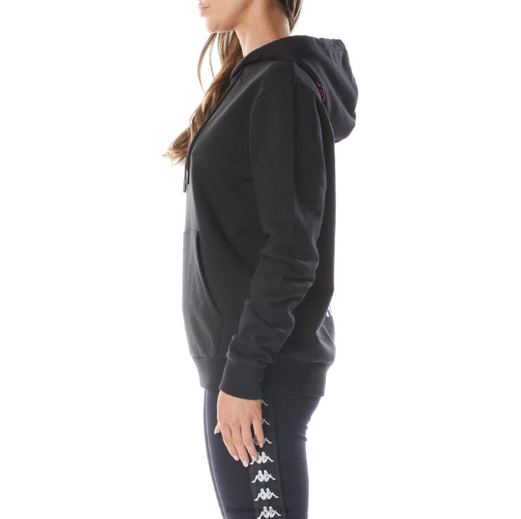 Kappa menn autentisk gumball gazes hettegenser svart VBD6F57