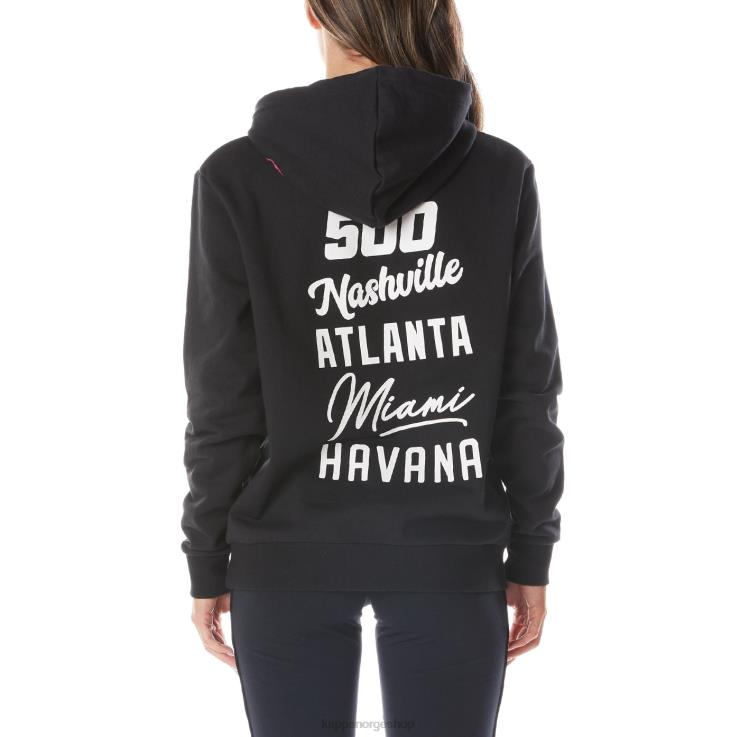 Kappa menn autentisk gumball gazes hettegenser svart VBD6F57