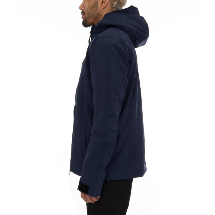 Kappa menn 6cento 606 skijakke blå svart VBD6F82