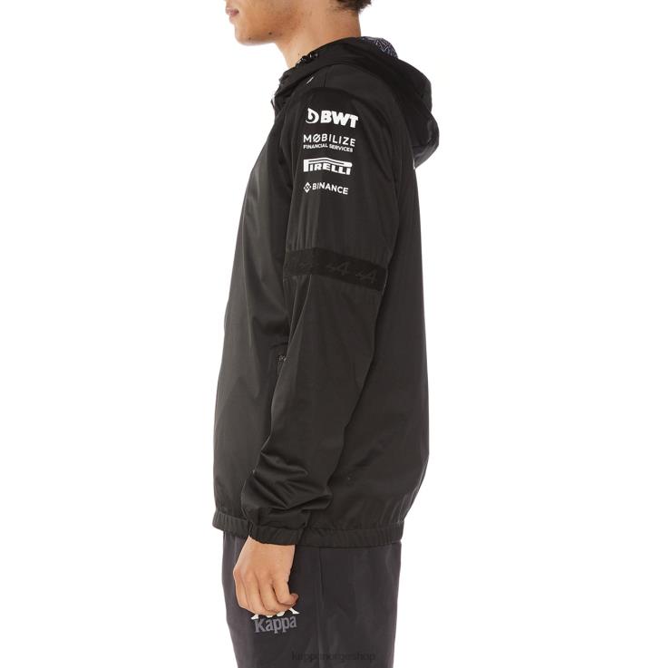 Kappa menn arafi alpine f1 jakke svart VBD6F77