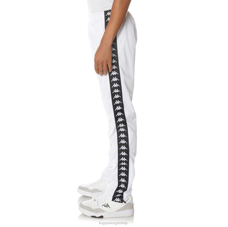 Kappa menn 222 banda aderno joggebukser hvit VBD6F32