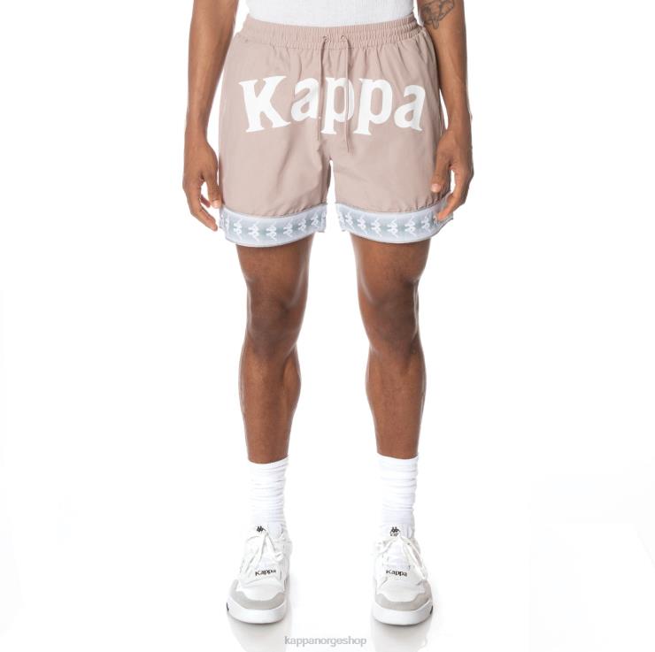 Kappa menn 222 banda calband badeshorts beige VBD6F250