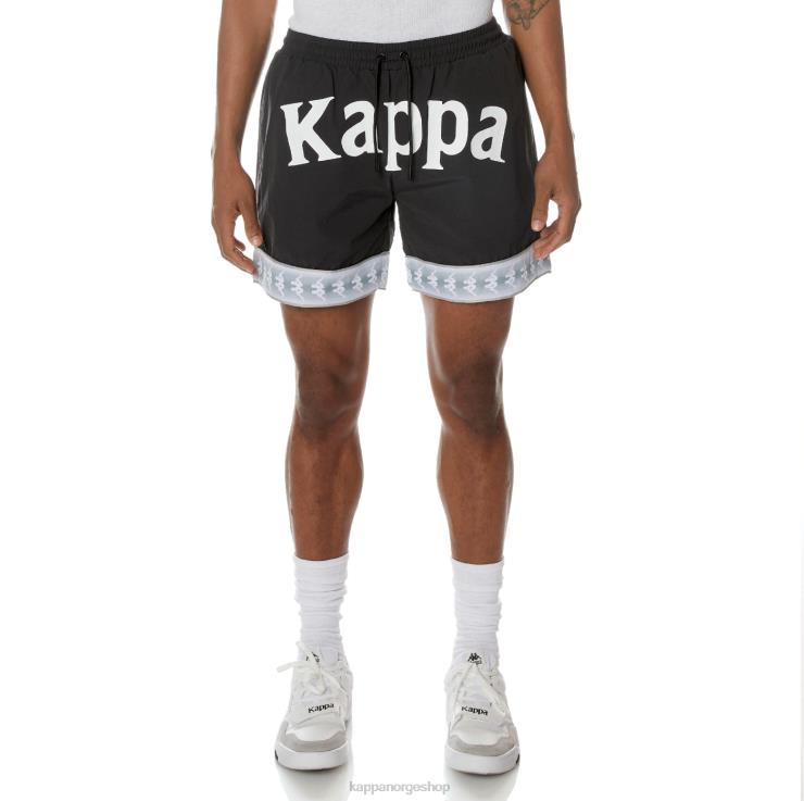 Kappa menn 222 banda calband badeshorts kulsvart VBD6F249
