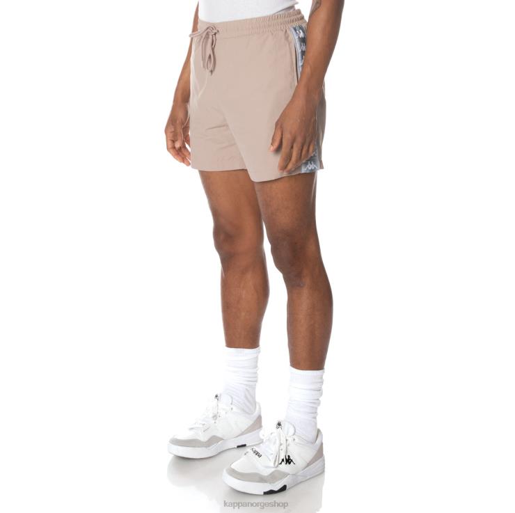 Kappa menn 222 banda corty badeshorts beige VBD6F247