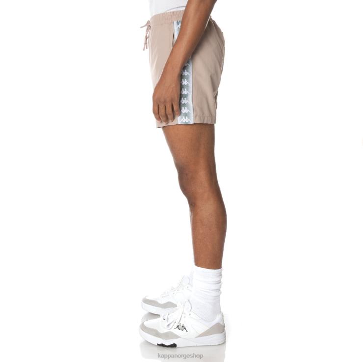 Kappa menn 222 banda corty badeshorts beige VBD6F247