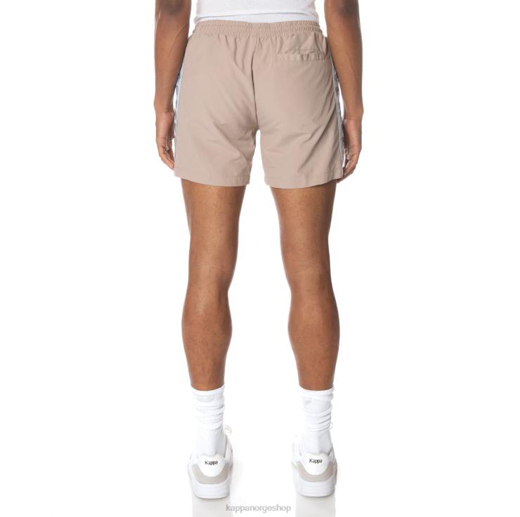 Kappa menn 222 banda corty badeshorts beige VBD6F247