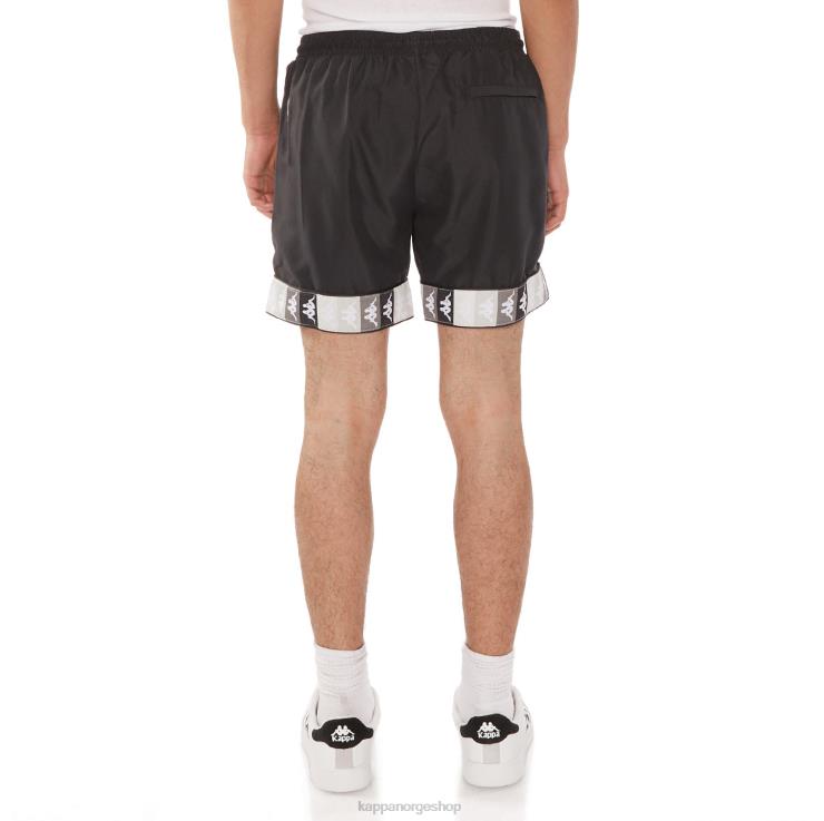 Kappa menn 222 banda eddie badebukser svart jetfly VBD6F236