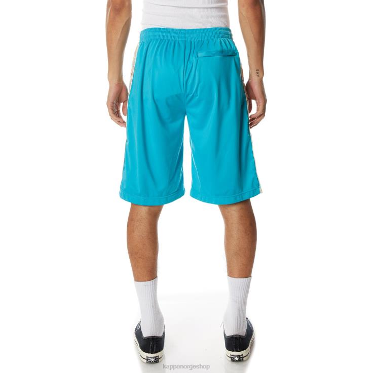 Kappa menn 222 banda treadwellzin 2 shorts mørk aqua VBD6F261