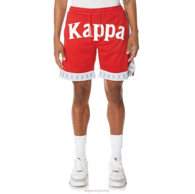 Kappa menn 222 banda vosker shorts rød VBD6F245