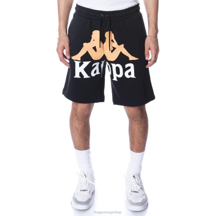 Kappa menn autentiske anjuanshorts kulsvart VBD6F251