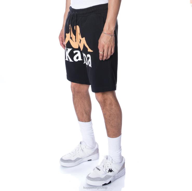 Kappa menn autentiske anjuanshorts kulsvart VBD6F251