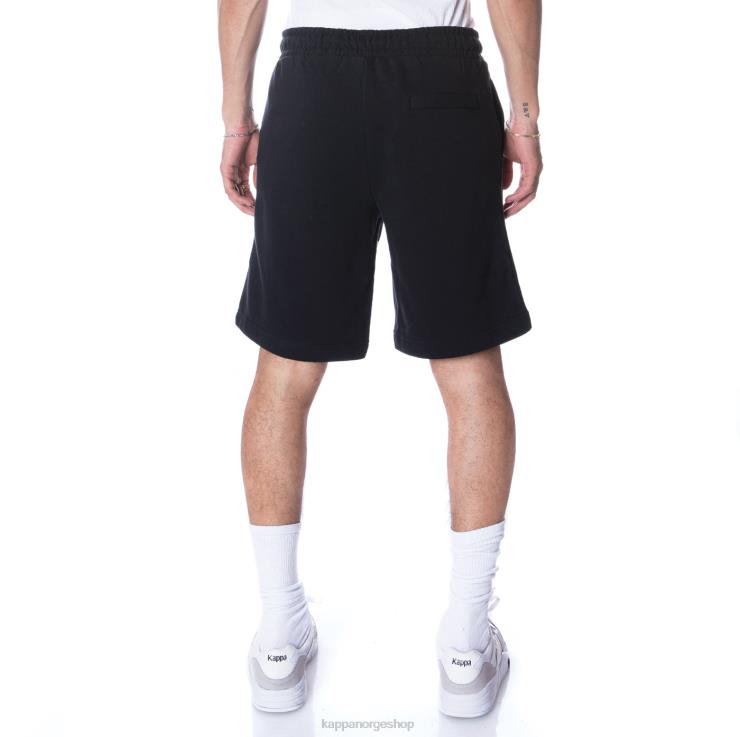 Kappa menn autentiske anjuanshorts kulsvart VBD6F251