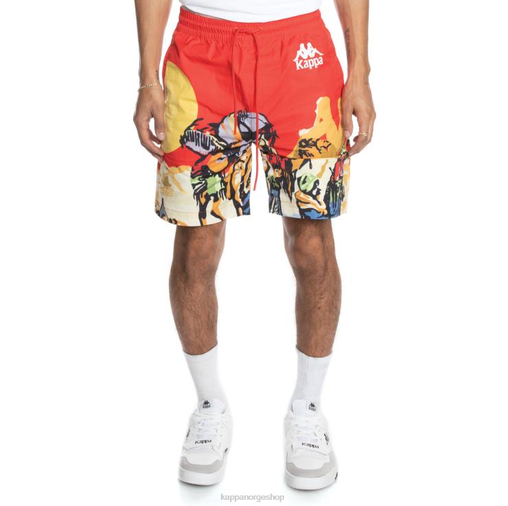 Kappa menn autentiske oasis-shorts rød VBD6F246
