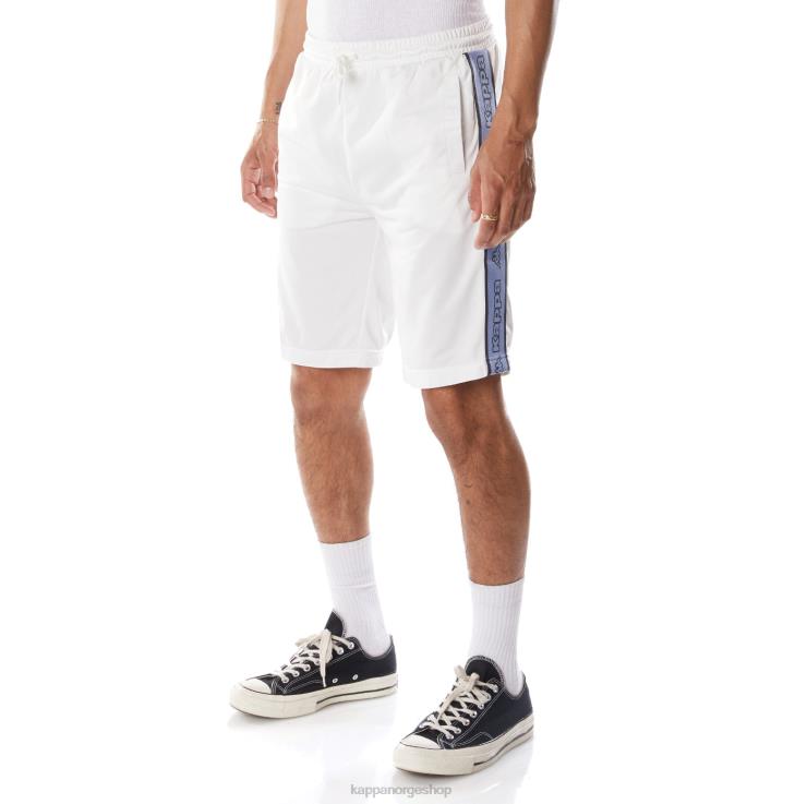 Kappa menn logo tape asved 2 shorts hvit blå VBD6F260