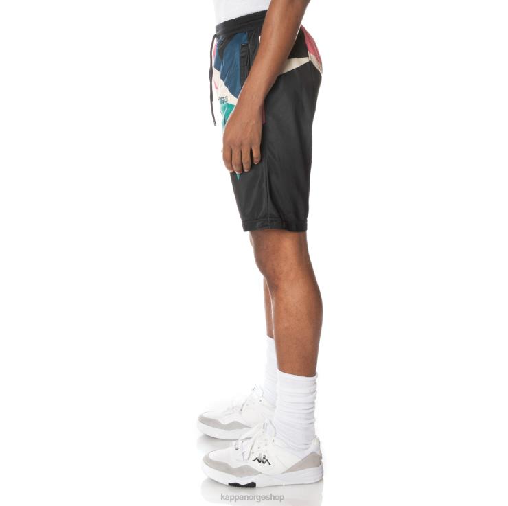 Kappa menn shorts med logonøkkel kulsvart VBD6F255