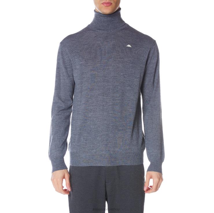 Kappa menn kappe Giovani Deiron turtleneck lysegrå VBD6F94