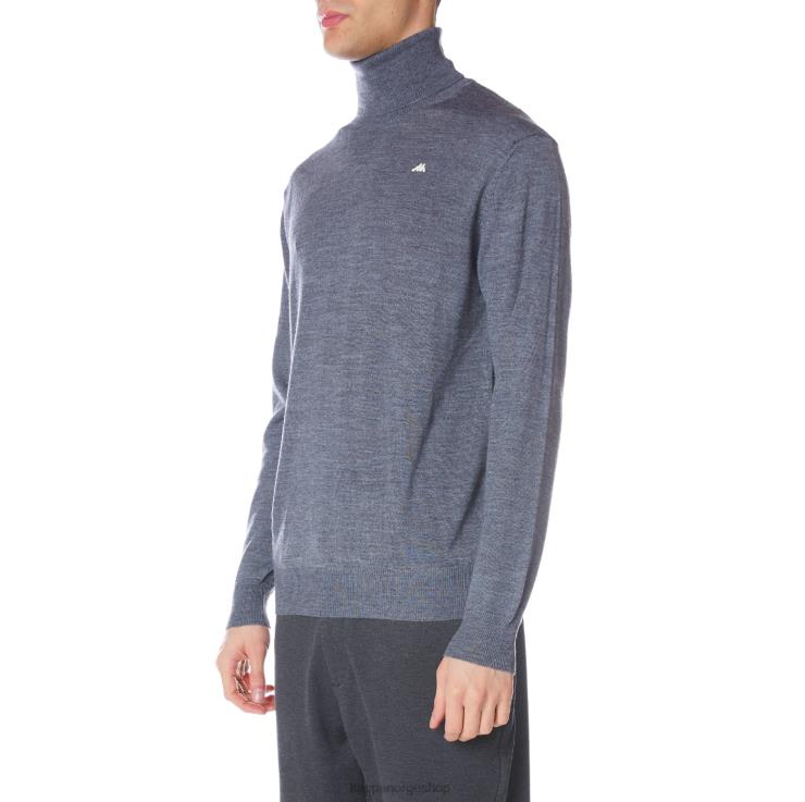 Kappa menn kappe Giovani Deiron turtleneck lysegrå VBD6F94