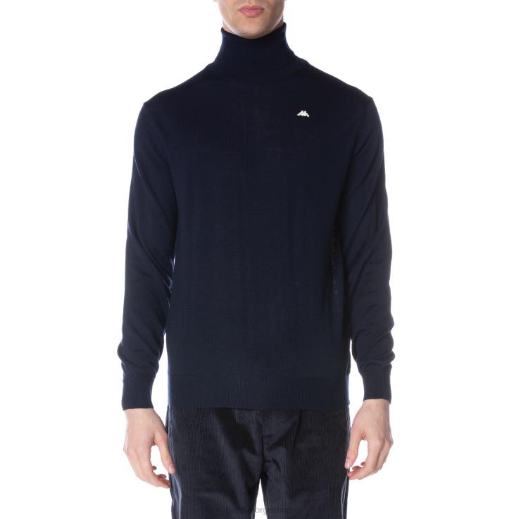 Kappa menn kappe Giovani Deiron turtleneck marinen VBD6F95