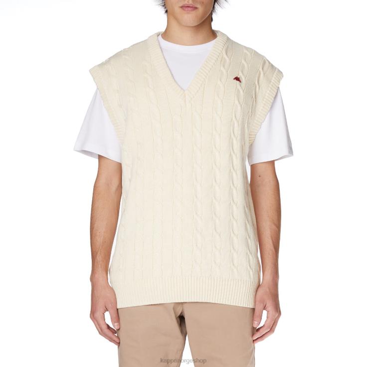 Kappa menn kappe giovani nembus vest krem VBD6F91