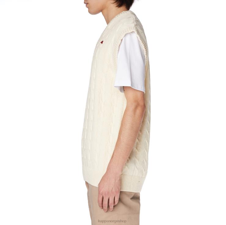 Kappa menn kappe giovani nembus vest krem VBD6F91
