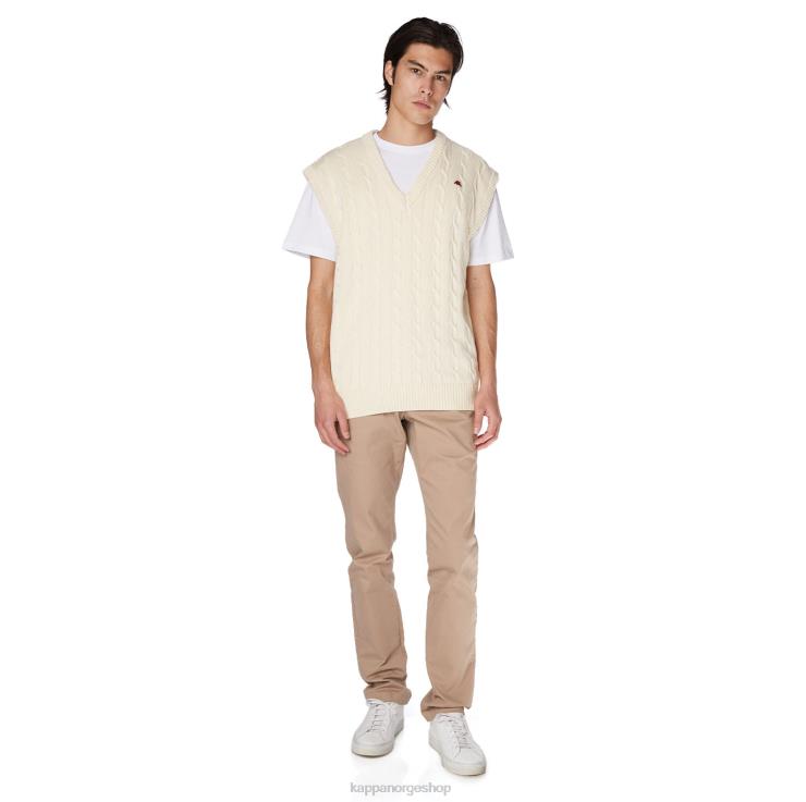 Kappa menn kappe giovani nembus vest krem VBD6F91